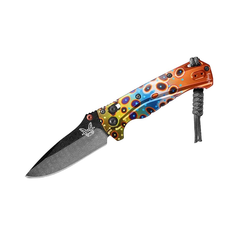 Abel x Benchmade Mini Adira  - Deyoung Brown Trout Edition