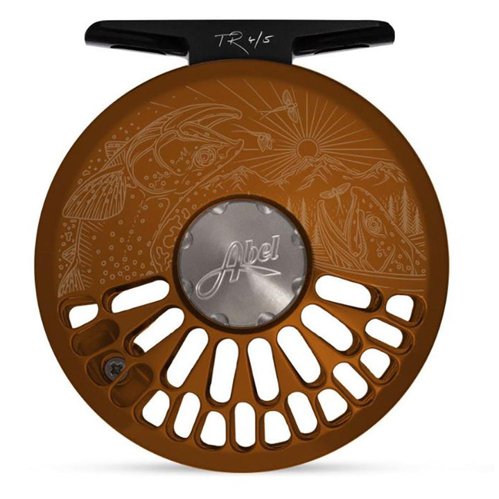 Abel TR Reel in Underwood Cutthroat Satin Bronze