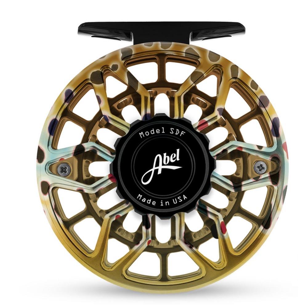Abel SDF 6/7 Reel Ported in Native Brown