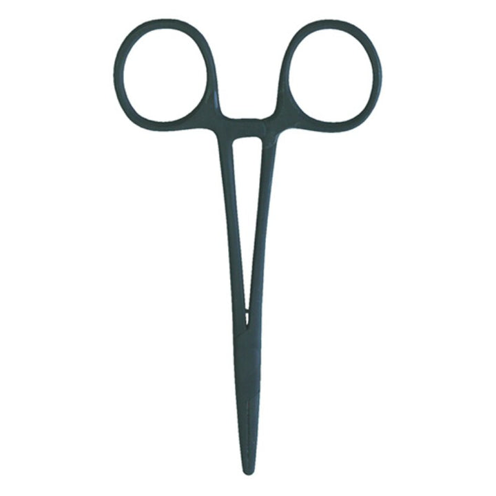 Angler's Accessories Curved Forceps 5.5in in Black