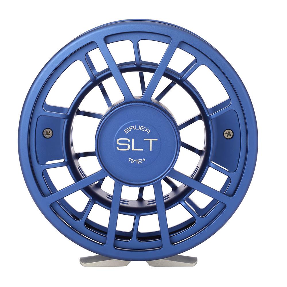 Bauer SLT Fly Reel in Blue and Clear
