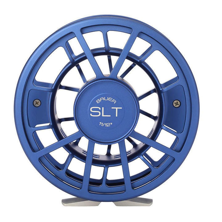 Bauer SLT Fly Reel in Blue and Clear