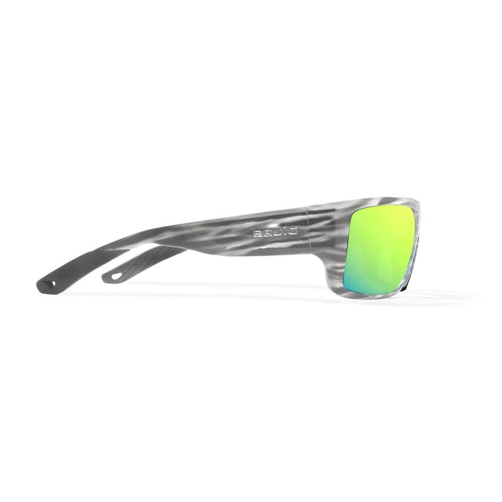 Bajio Nato Sunglasses Polarized in Grey Grass Matte with Green Plastic