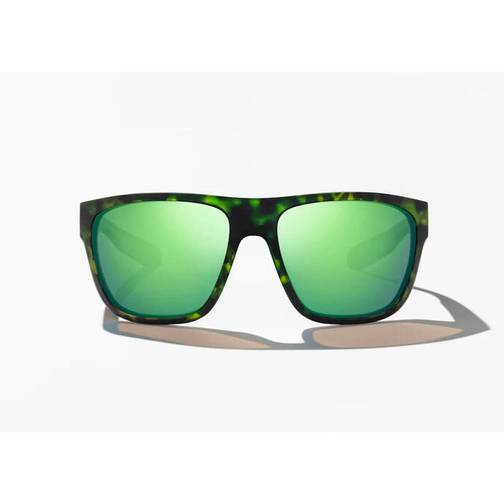 Bajio Las Rocas Sunglasses Polarized in Shoal Tort Matte with Green Glass