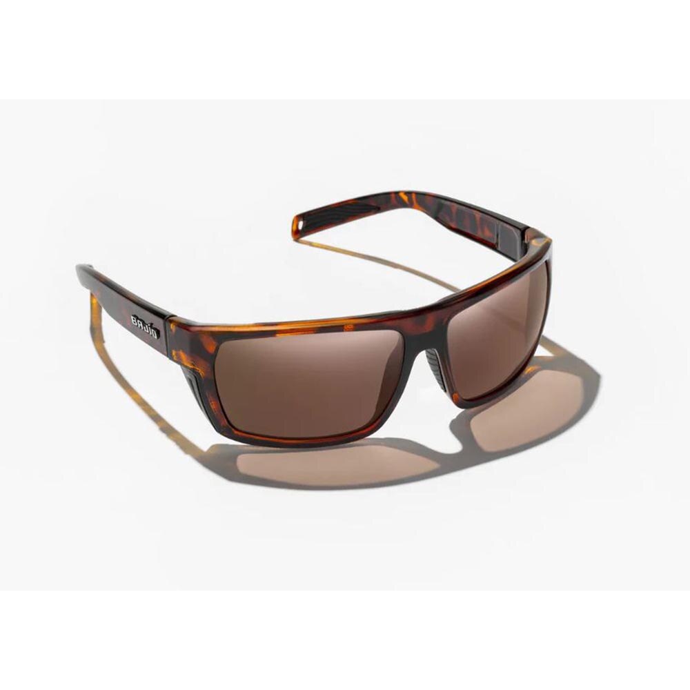 Bajio Palometa Sunglasses Polarized in Tort Matte with Copper Glass