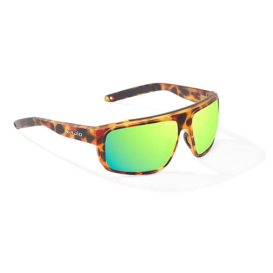 Bajio Greenland Sunglasses Polarized in Green Water Matte with Green Plastic
