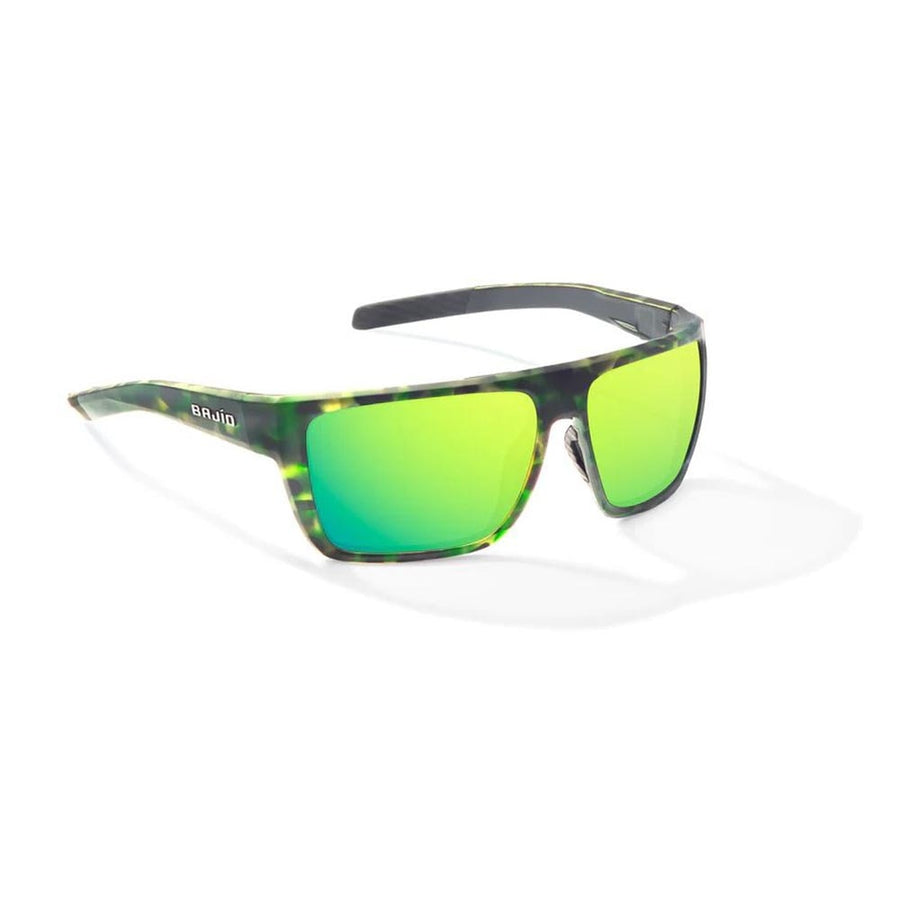 Bajio Zapata Sunglasses Polarized in Green Water Matte with Green Plastic