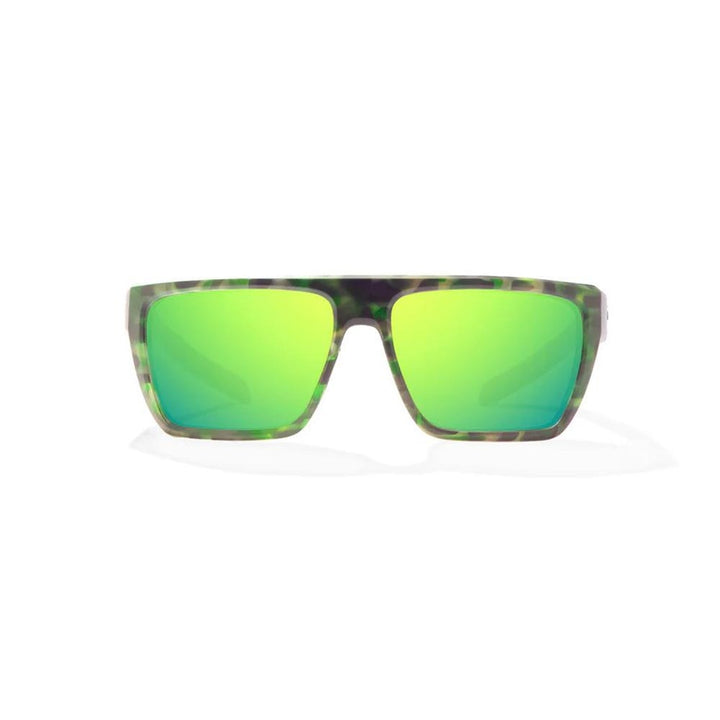 Bajio Zapata Sunglasses Polarized in Green Water Matte with Green Plastic