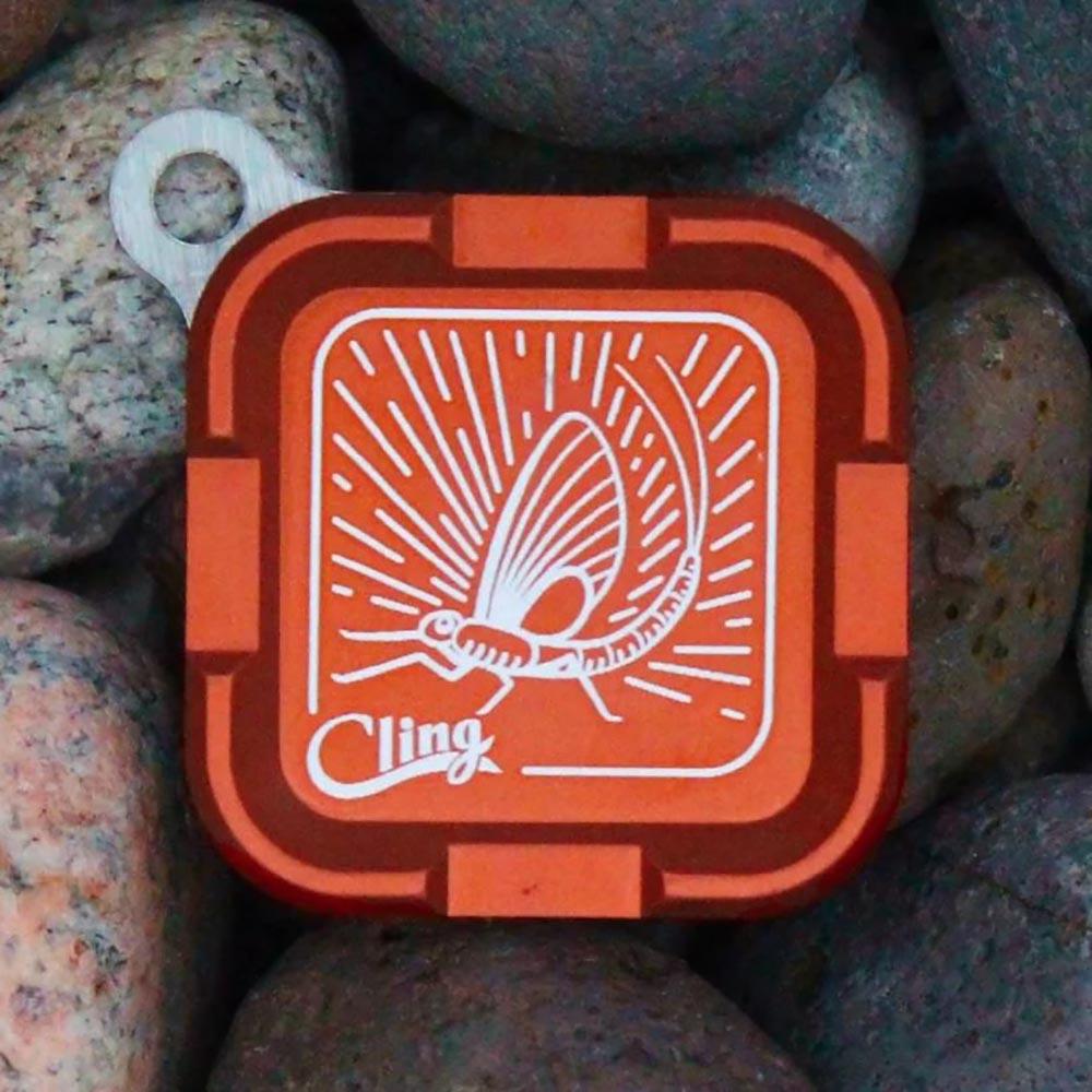 Cling Mag Grab Mini Rising Dun in Orange