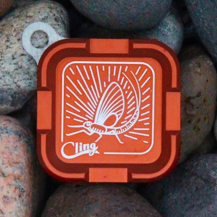 Cling Mag Grab Mini Rising Dun in Orange