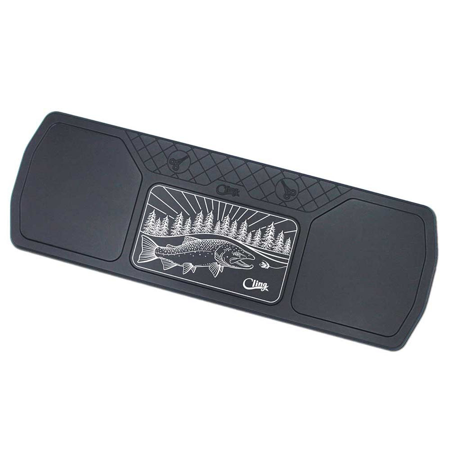 Cling Mag Grab Boat Bar Swingin Steelhead in Black