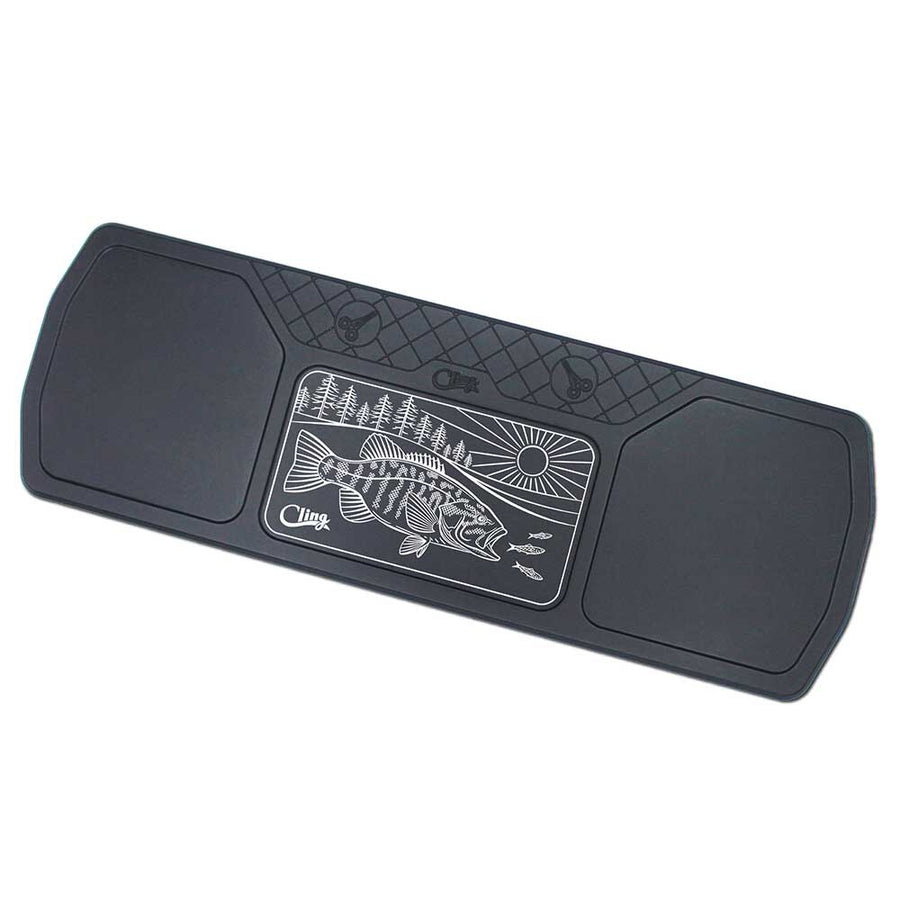 Cling Mag Grab Boat Bar Smallmouth in Black