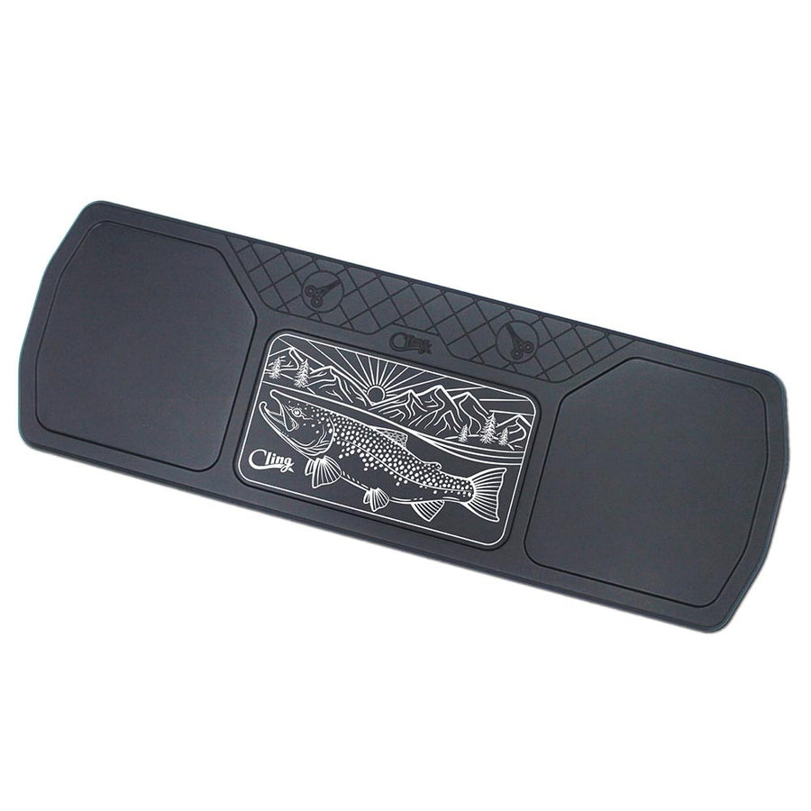 Cling Mag Grab Boat Bar Mountain Brown in Black