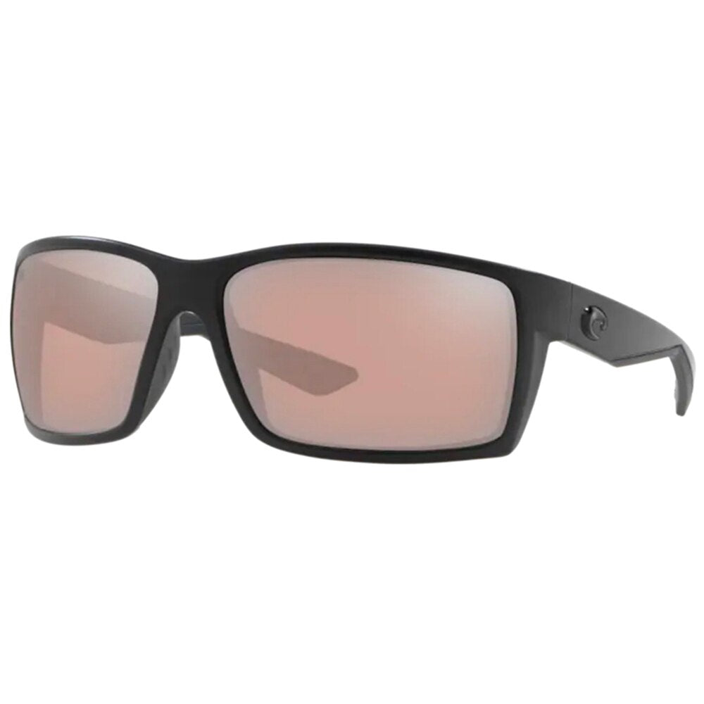 Costa Reefton Sunglasses Polarized in Blackout with Copper Silver Mirror 580G