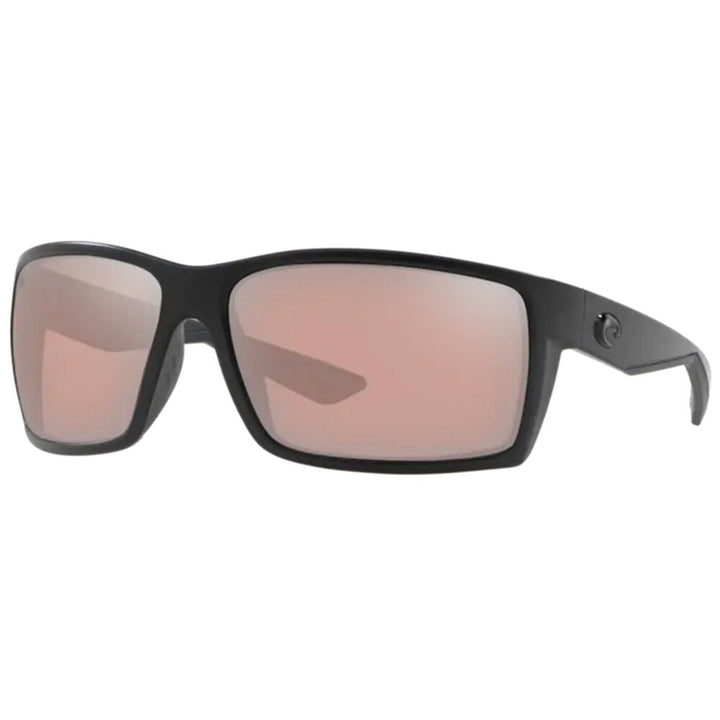 Costa Reefton Sunglasses Polarized in Blackout with Copper Silver Mirror 580G