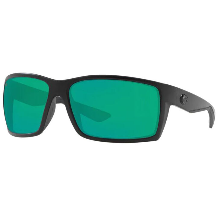 Costa Reefton Sunglasses Polarized in Blackout with Green Mirror 580G