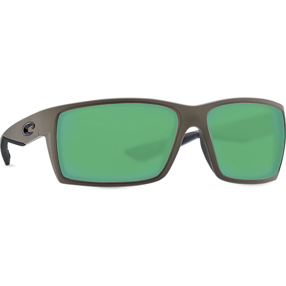 Costa Reefton Sunglasses Polarized in Moss with Green Mirror 580G