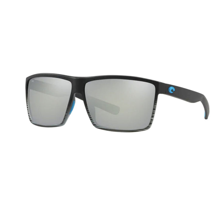 Rincon Sunglasses Polarized in Matte Smoke Crystal with Grey 580P