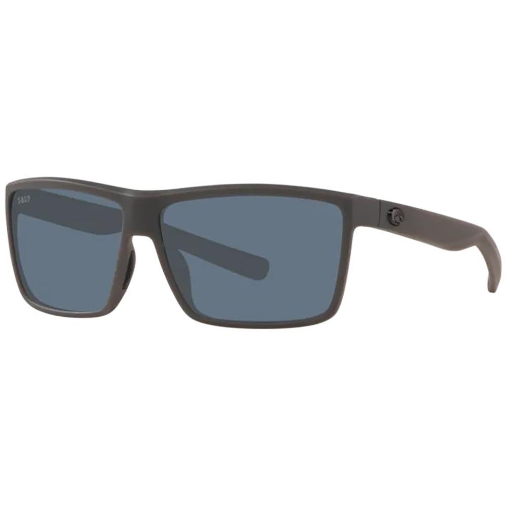 Costa Rinconcito Sunglasses Polarized in Matte Grey with Grey 580P