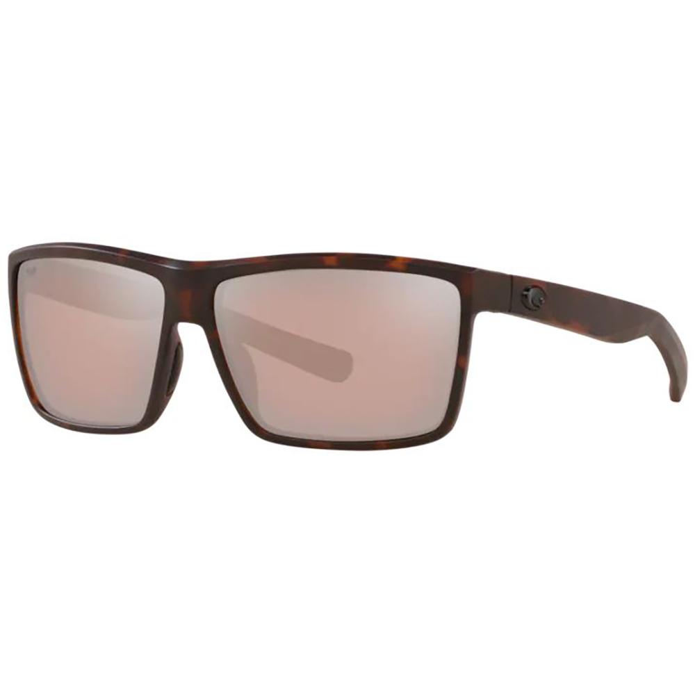 Costa Rinconcito Sunglasses Polarized in Matte Tortoise with Copper Silver Mirror 580G