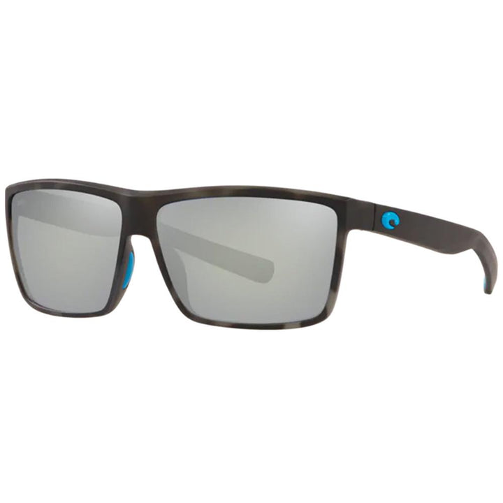 Costa Rinconcito Sunglasses Polarized in Ocearch Matte Tiger Shark with Grey Silver Mirror 580G
