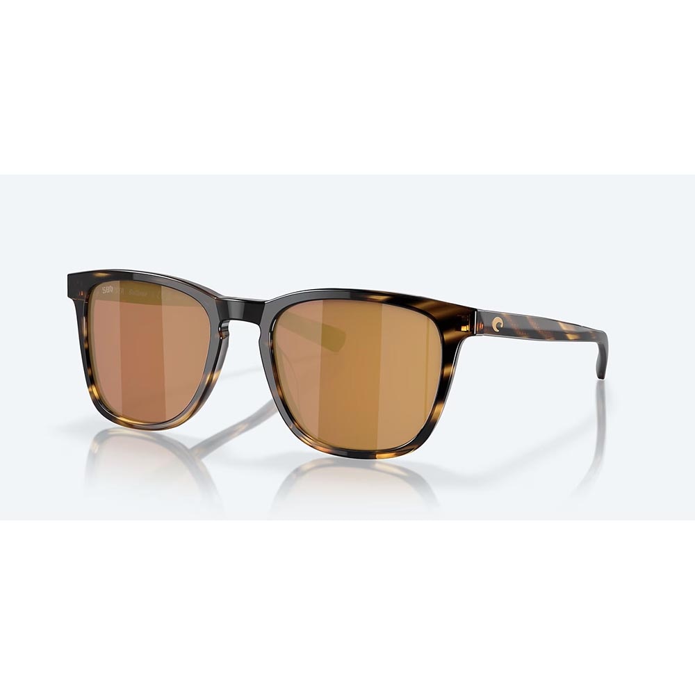 Costa Sullivan Polarized Sunglasses in Tortoise with Gold Mirror 580G