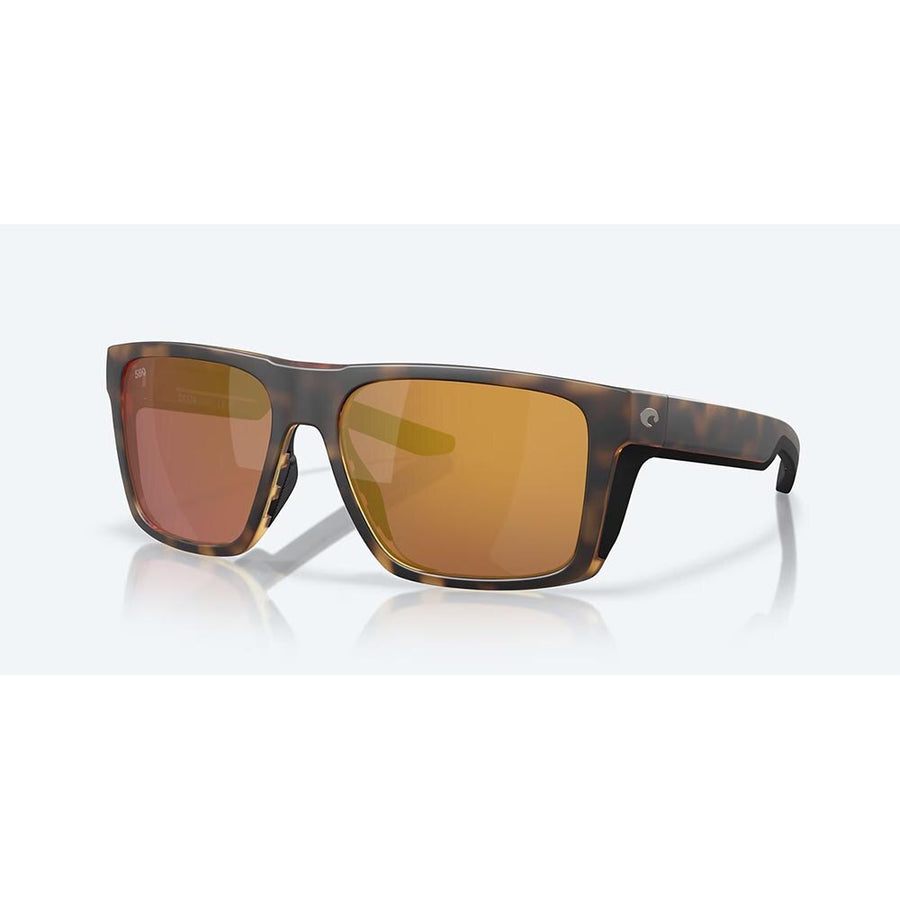Costa Lido Sunglasses Polarized in Matte Tortoise with Gold Mirror 580G