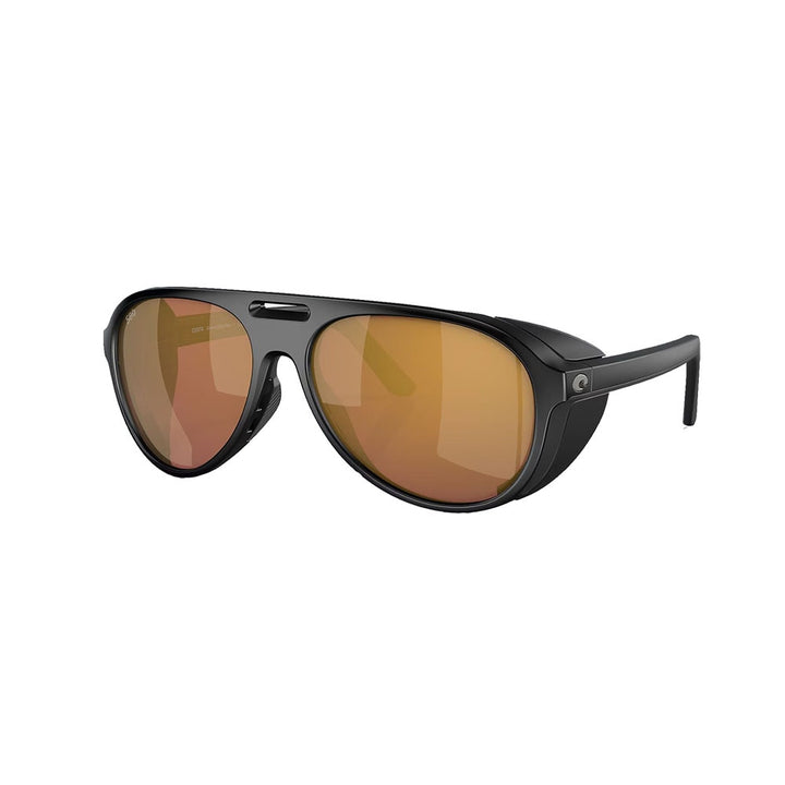 Costa Grand Catalina Sunglasses Polarized in Matte Black with Gold Mirror 580G