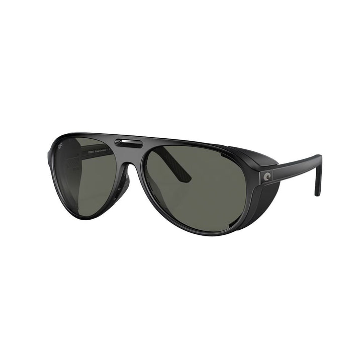 Costa Grand Catalina Sunglasses Polarized in Matte Black with Grey 580G