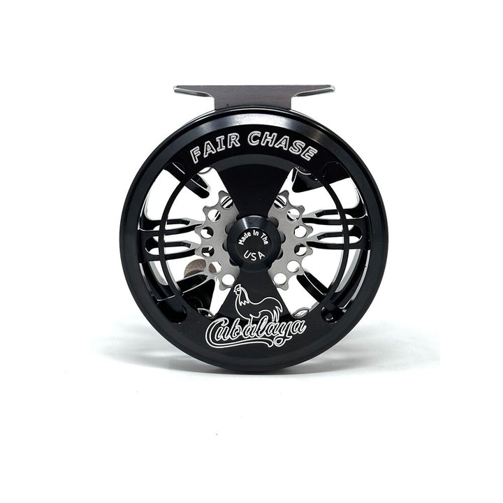 Cubalaya Outfitters Fair Chase G2 Fly Reel 6/8 in Black On Black