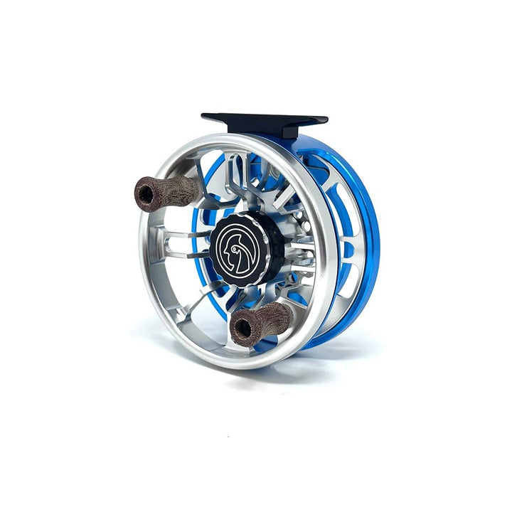 Cubalaya Outfitters Fair Chase G2 Fly Reel 6/8 in Clear On Blue