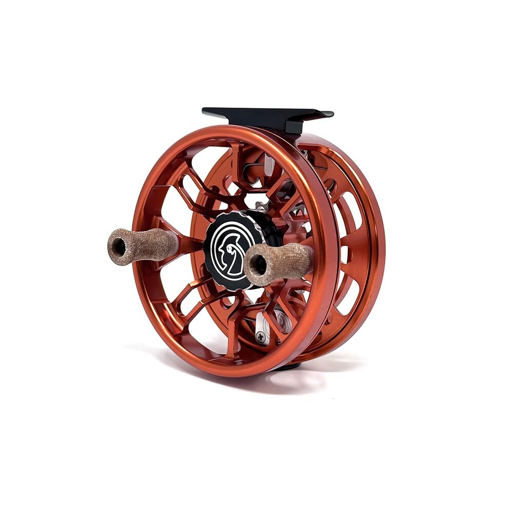 Cubalaya Outfitters Fair Chase G2 Fly Reel 6/8 in Fire Coral On Fire Coral
