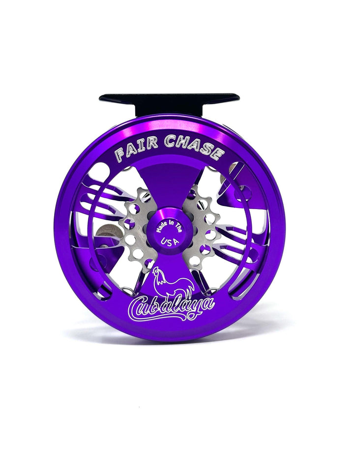 Cubalaya Outfitters Fair Chase G2 Fly Reel 6/8 in Purple On Purple