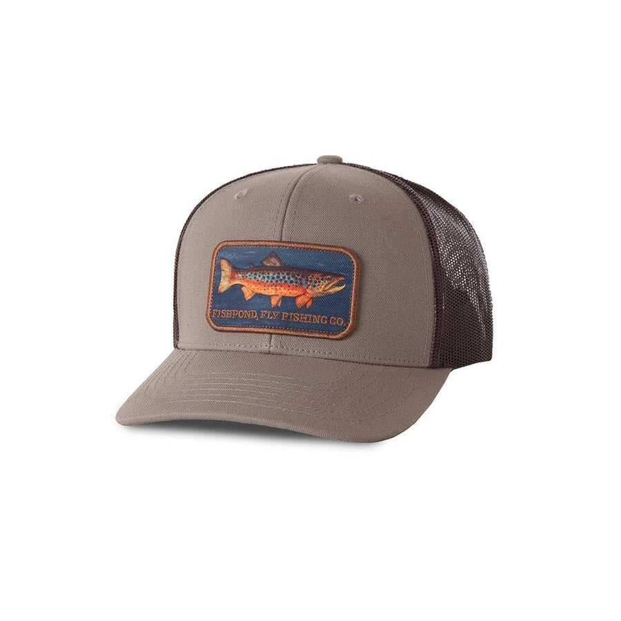 Fishpond Local Hat in Sandstone and Brown
