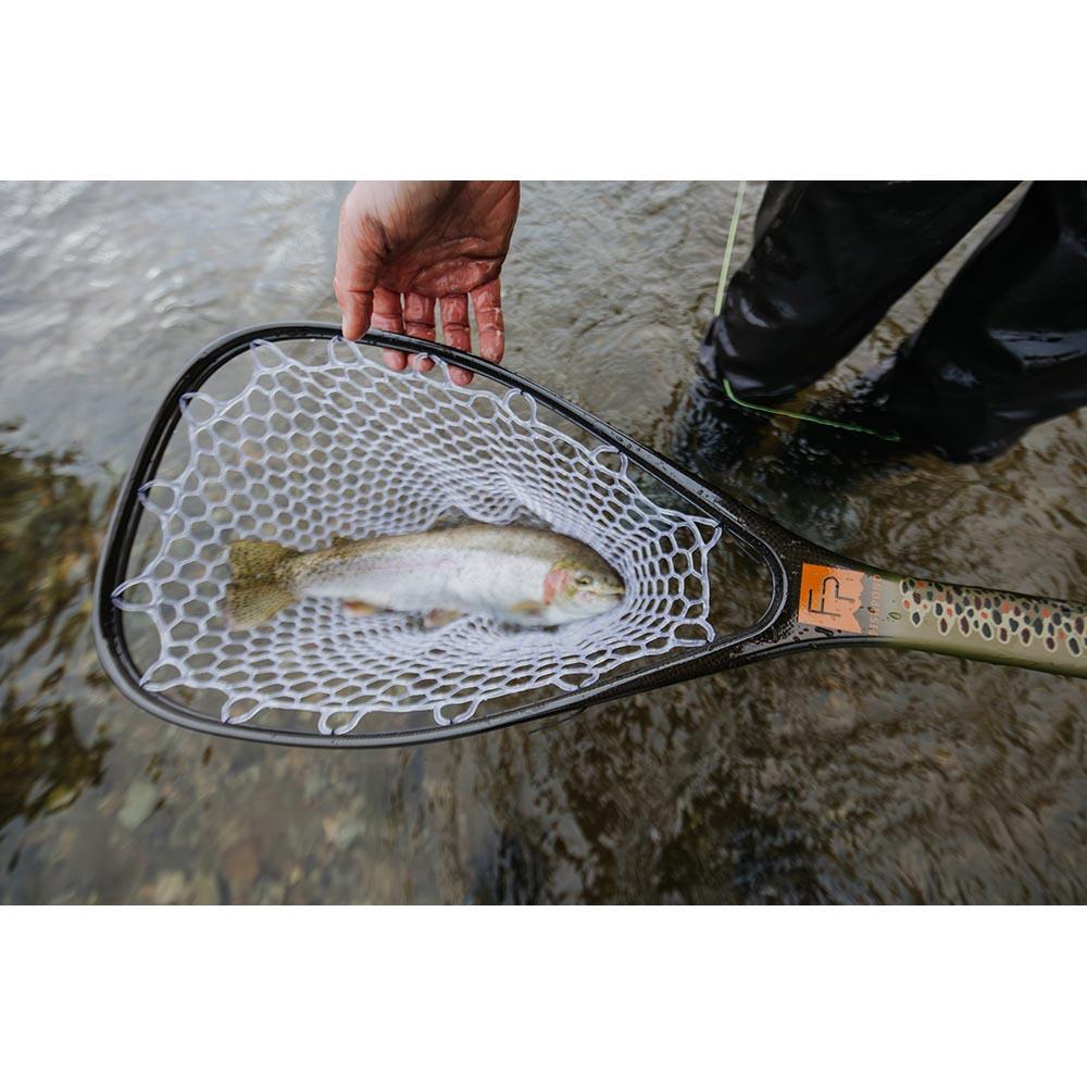 Fishpond Nomad Middle Fork Net in Brown Trout