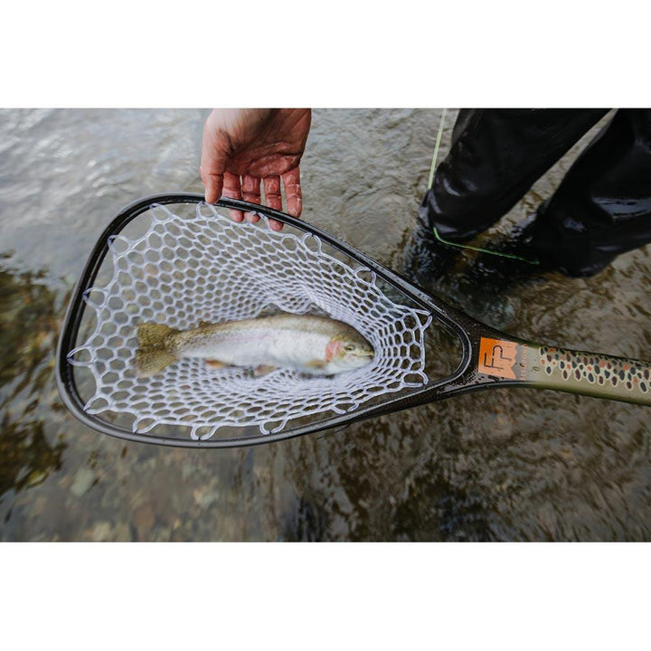 Fishpond Nomad Middle Fork Net in Brown Trout