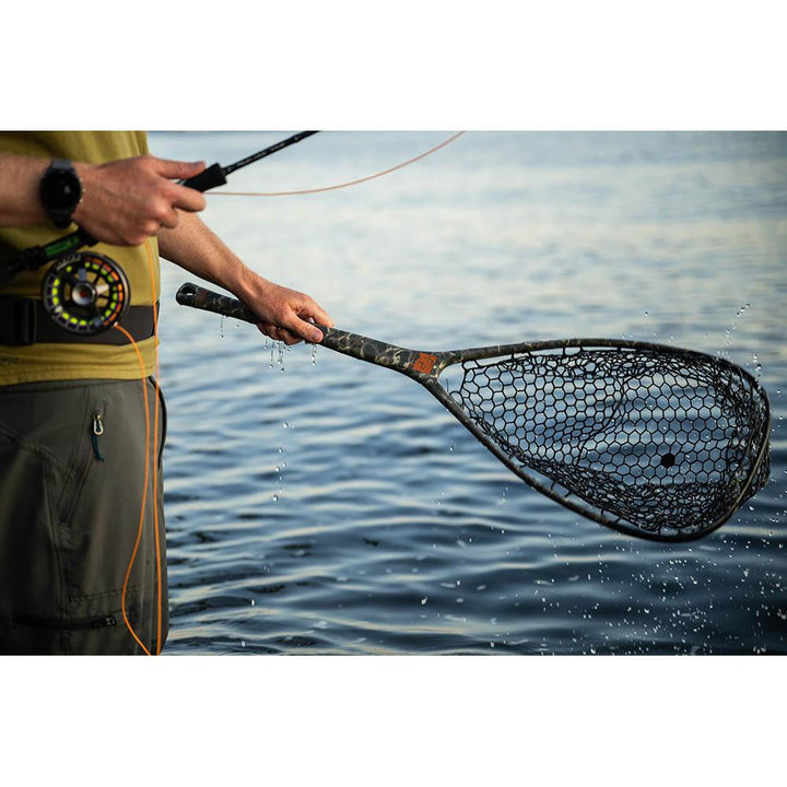 Fishpond Nomad Middle Fork Net in Shadowcast Camo