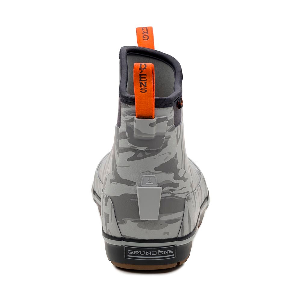 Grundens DeckBoss Ankle Boot Men's in Glacier Liquid Print