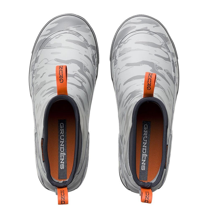 Grundens DeckBoss Ankle Boot Men's in Glacier Liquid Print