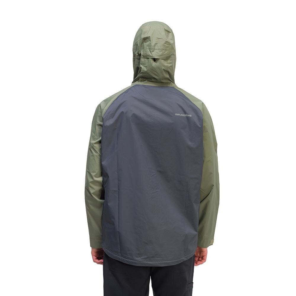 Grundens Trident Jacket Men's in Deep Lichen Green