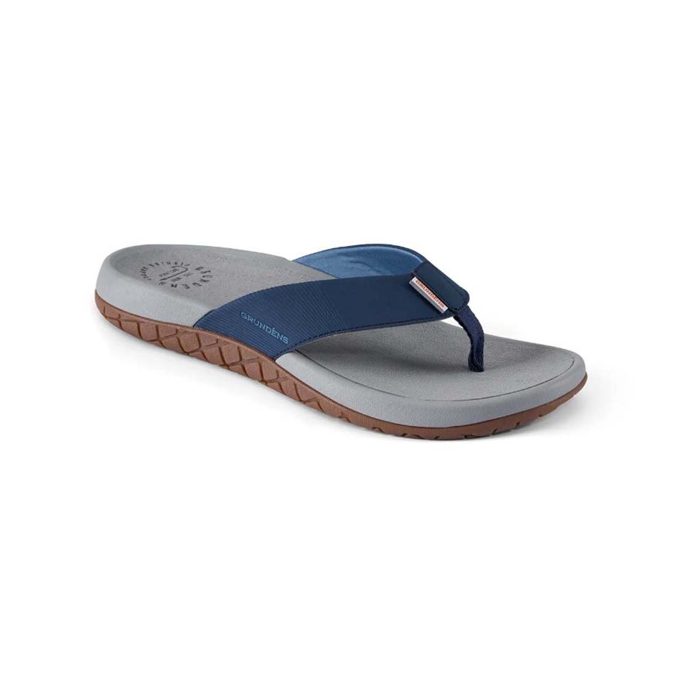 Grundens Fishfinder Sandal Men's in Blue Abyss
