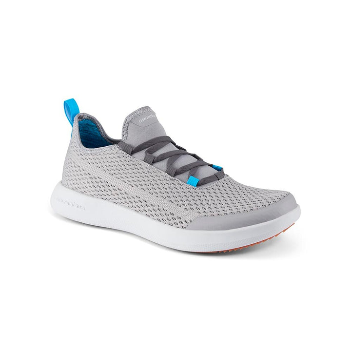 Grundens CrossCurrent Boat Shoe Men's in Steel Grey