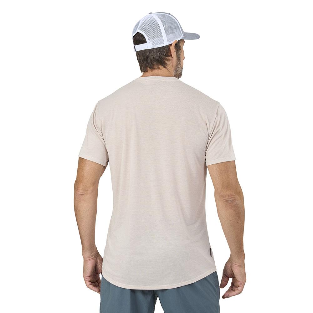 Grundens Species Pocket Tee Men's in Bone Heather