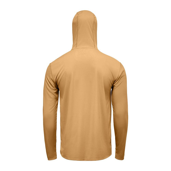 Grundens Tough Sun Hoodie Men's in Whiskey