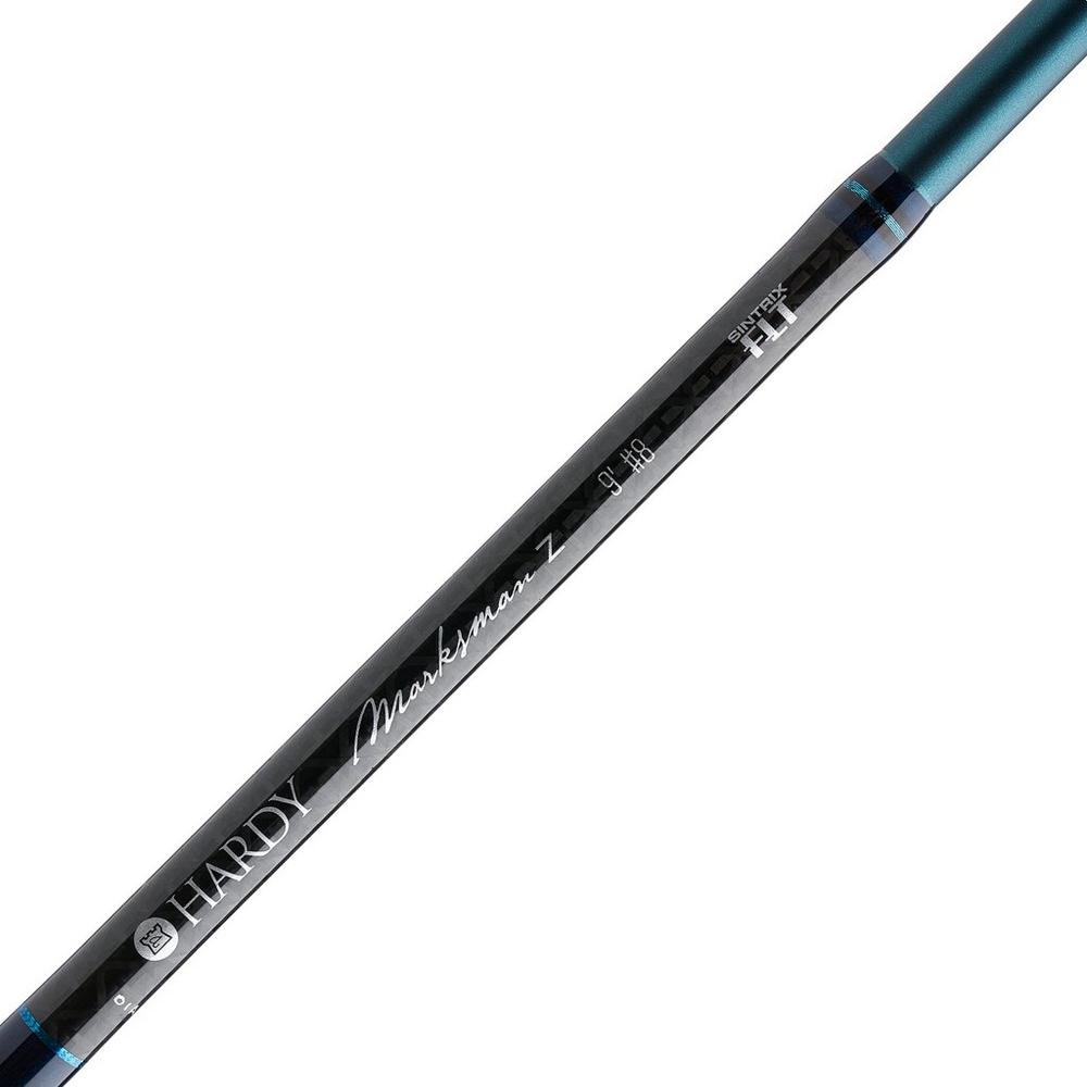 Hardy Marksman Z Fly Rod in Gulfstream Blue