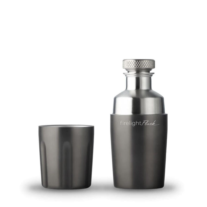 High Camp Flasks V2 Firelight 375 Flask in Gunmetal