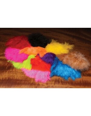 Hareline Dubbin Wooly Bugger Marabou in Sculpin Olive