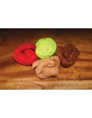 Hareline Dubbin Sculpin Wool in Sculpin Olive