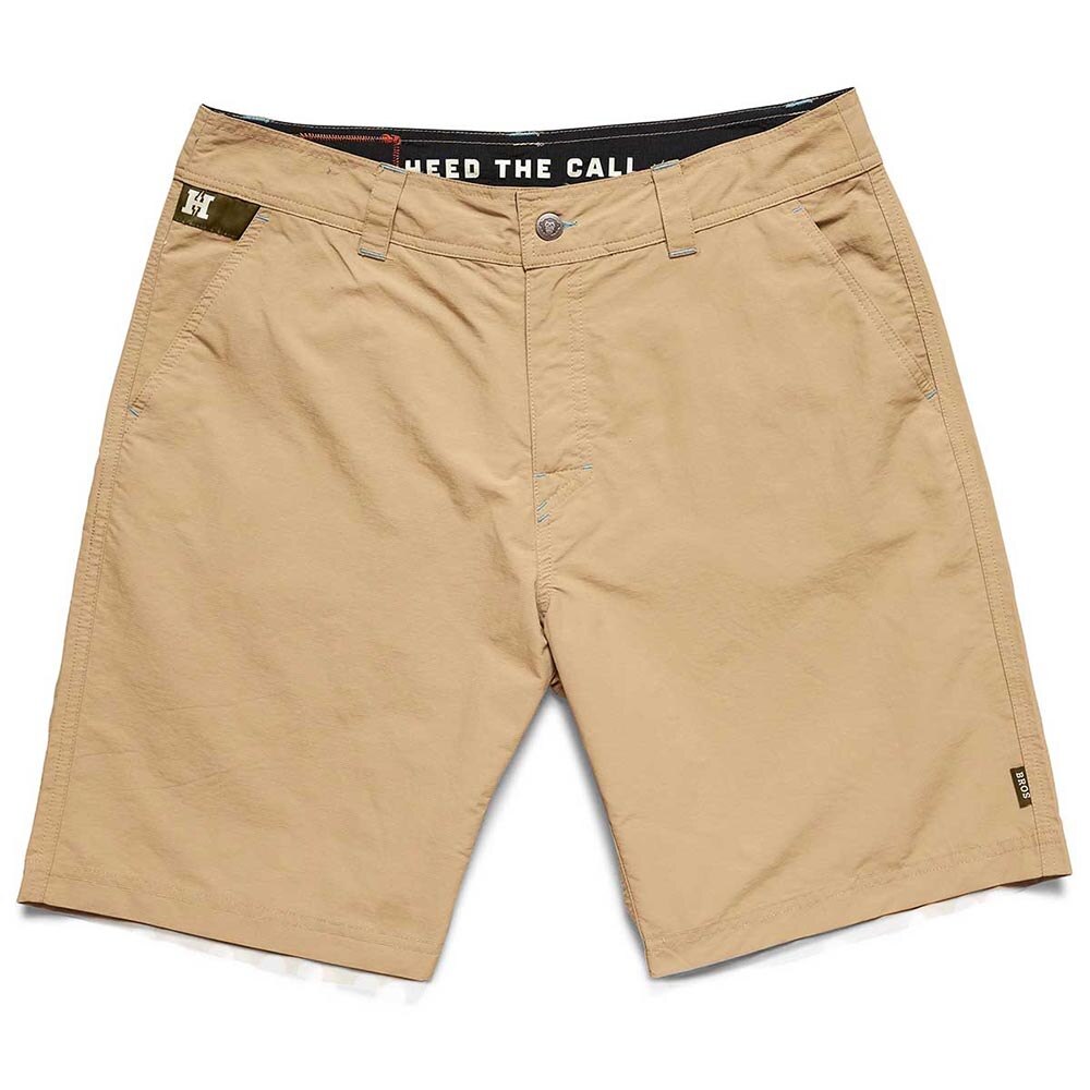 Howler Brothers Horizon Hybrid Short 2.0 Mens in Tortilla Tan