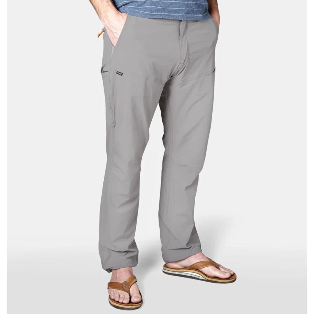 Howler Brothers Shoalwater Tech Pant Mens in Light Grey